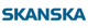 Skanska company logo in blue text