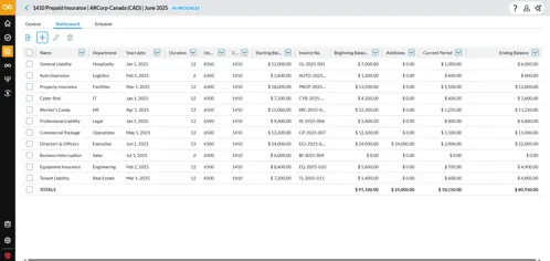 Automated Reconciliation Schedules