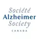 Societe Alzheimer Canada logo: A blue and white logo featuring a stylized brain with the words "Societe Alzheimer Canada" written below it.