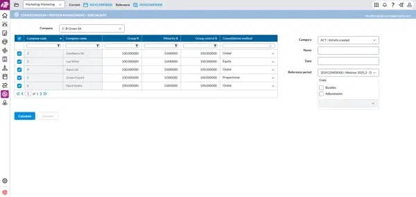 Sub groups Sub consolidation 2025 3