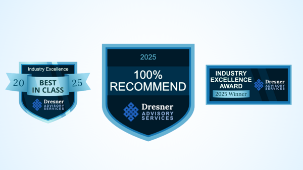 Dresner Award badges