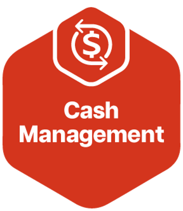Cash management hexagon