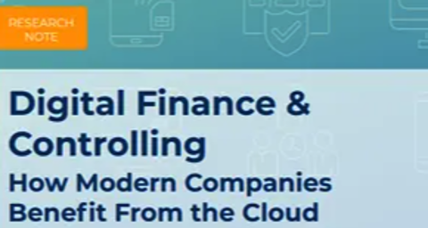 Finances numriques et contrle de gestion ? Comment les entreprises modernes bnficient du cloud ? Note de recherche