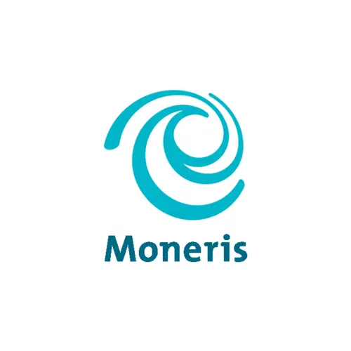 Moneris company logo in blue