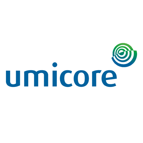Umicore company logo White BG