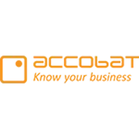 Accoat logo on white background: a simple, elegant logo featuring the word 