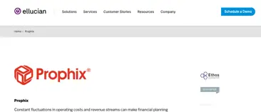 Prophix for Ellucian - Cover Image