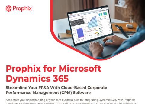 Prophix for Microsoft Dynamics 365 - Cover Image