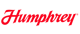 Humphrey Firmenlogo in roter Schrift