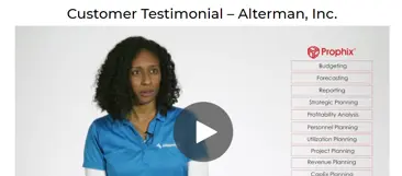 Alterman Inc. customer testimonial - Video Cover Image