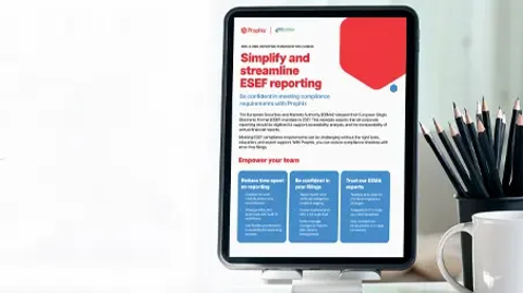 An iPad screen displaying text