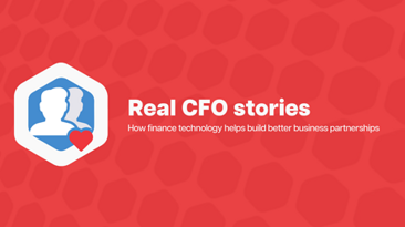 Weir Text auf rotem Hintergrund mit "Real CFO Stories" - Video-Titelbild