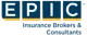 Logo de l'entreprise Epic Insurance Brokers and Consultants en texte bleu