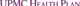Logo de l'entreprise UPMC Health Plan en texte violet
