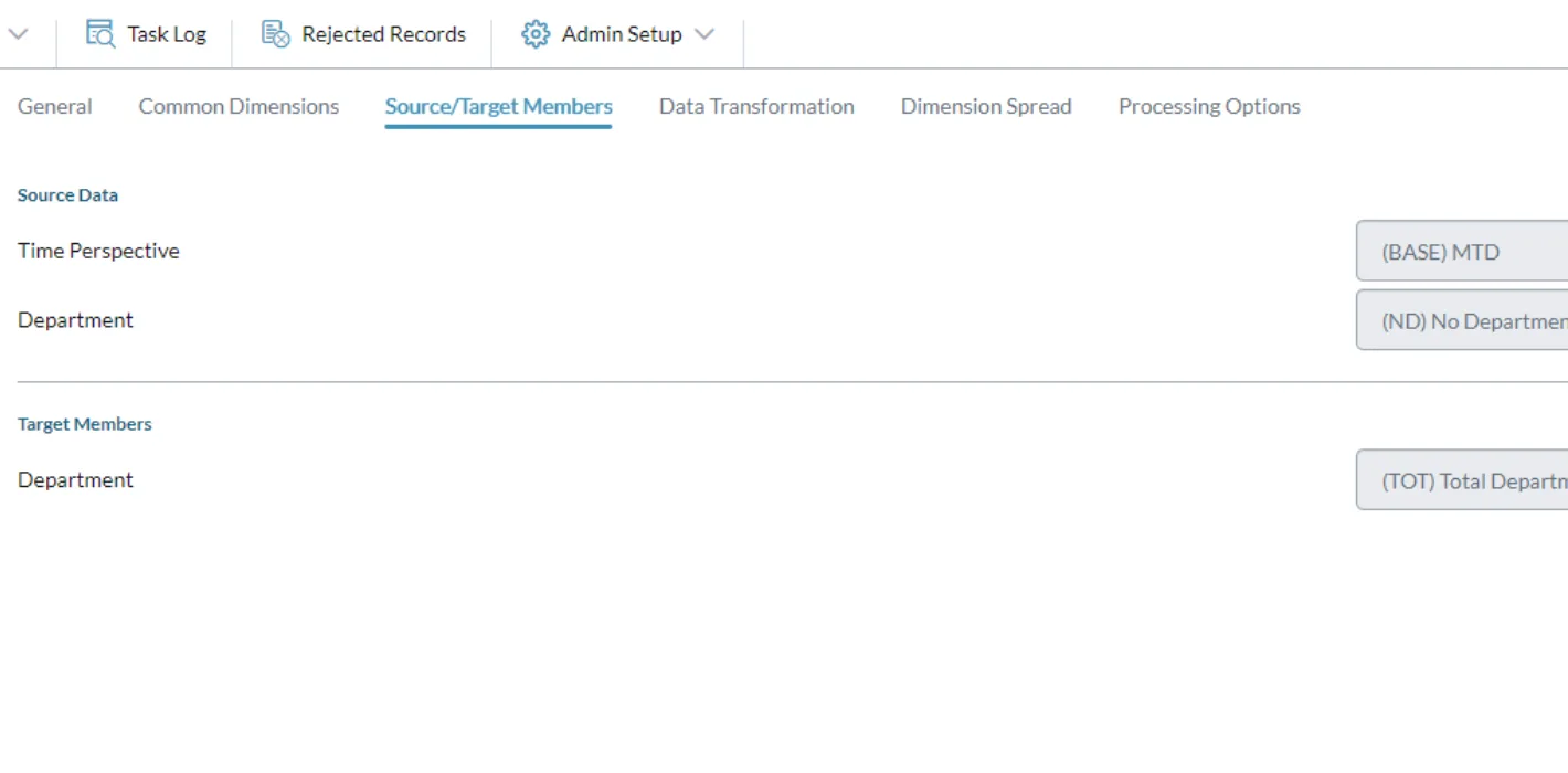 Cost Center Allocations Screenshot 02