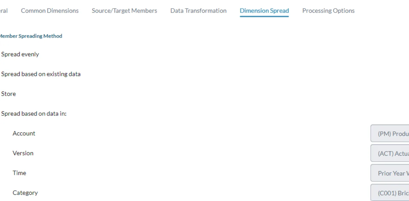 Location Revenue Commission Planning 7 Dimension Spread Screenshot