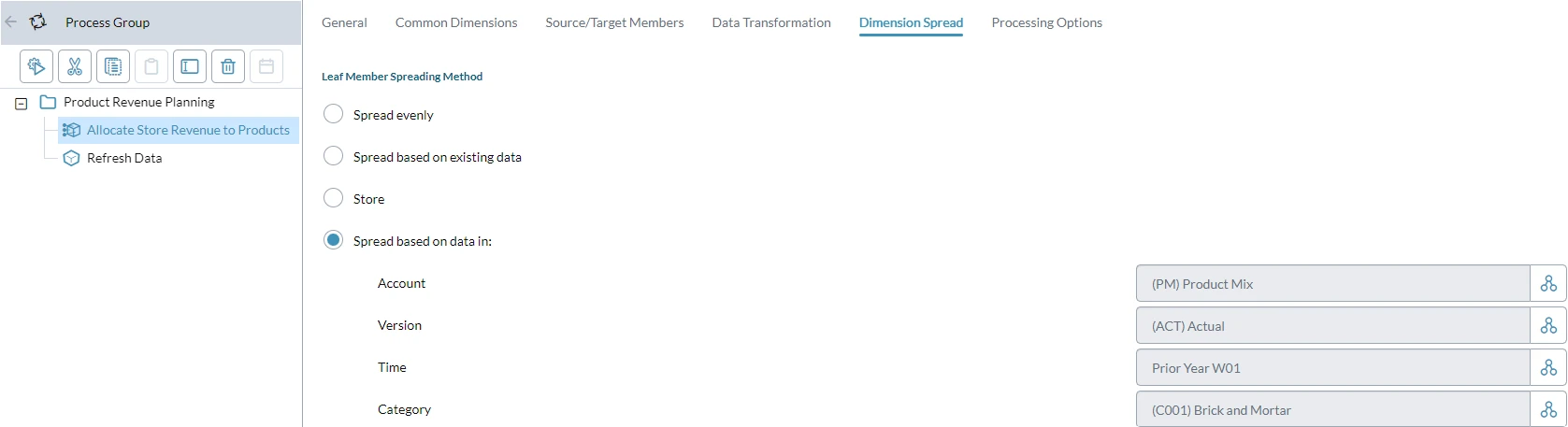 Location Revenue Commission Planning 7 Dimension Spread Screenshot