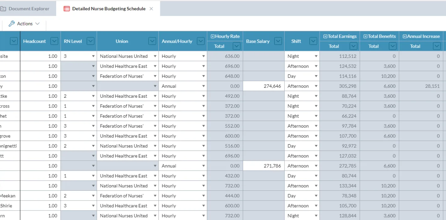 Nurse Staffing 2 File 2 Screenshot