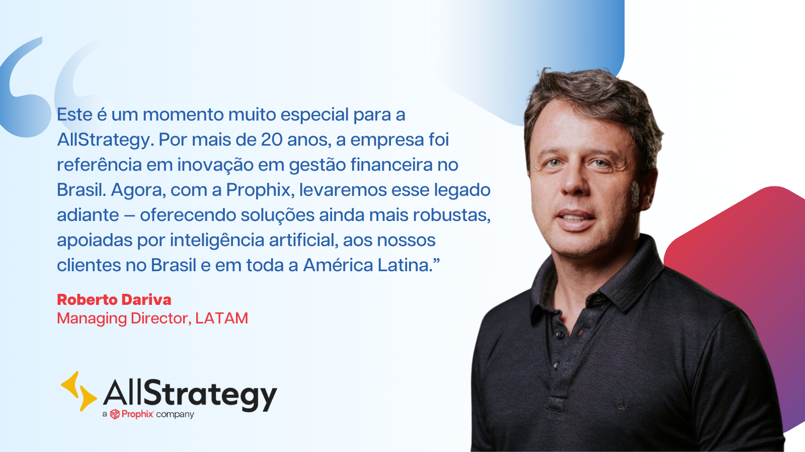 Roberto Dariva Quote Portuguese Prophix Image