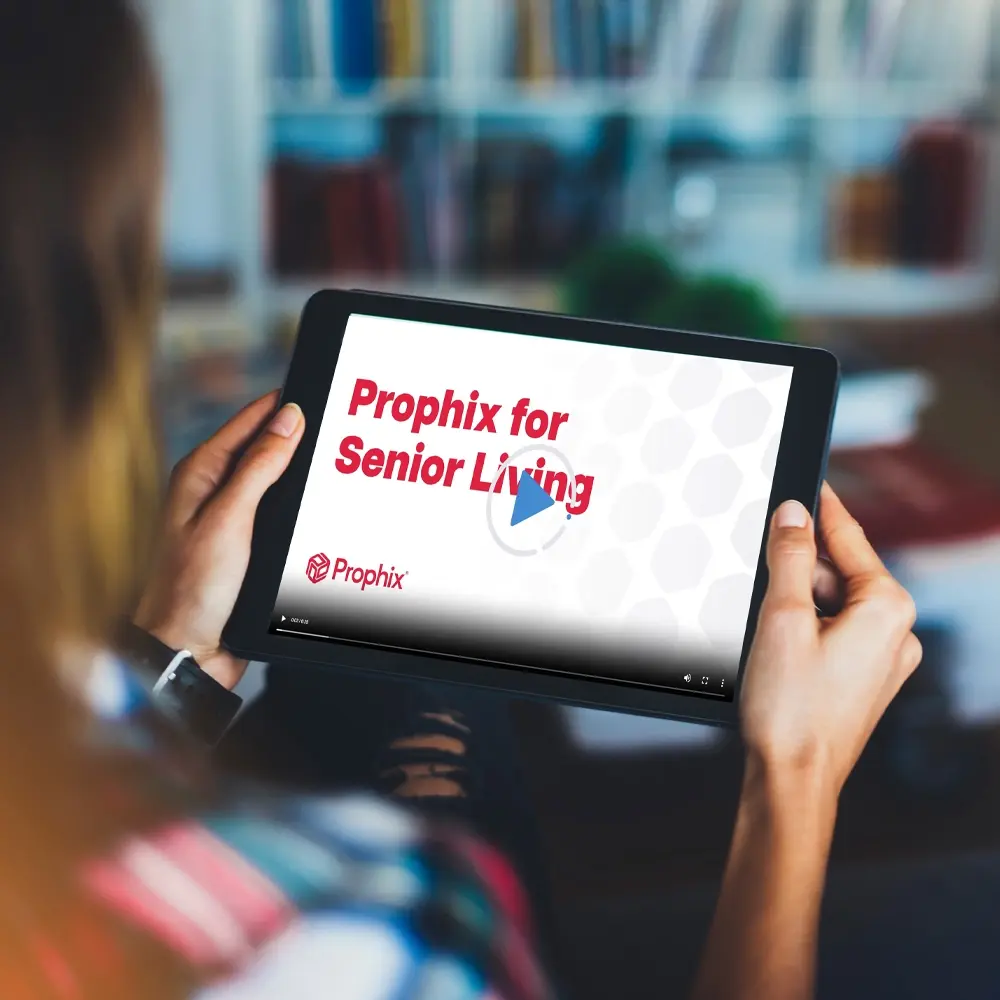 Prophix for senior living: Empowering seniors with advanced technology for a fulfilling and independent lifestyle