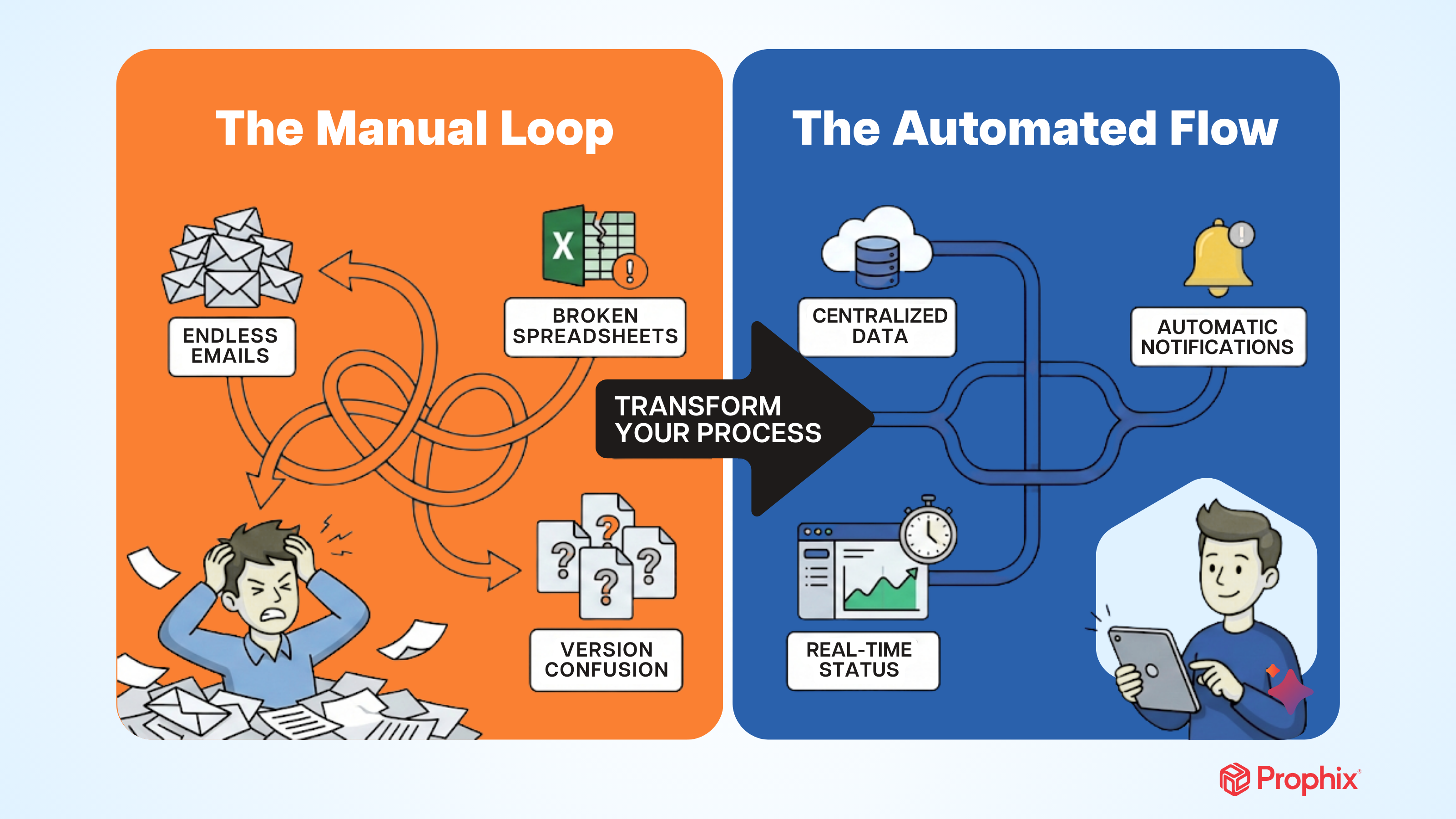 The Manual Loop vs The Automated Flow
