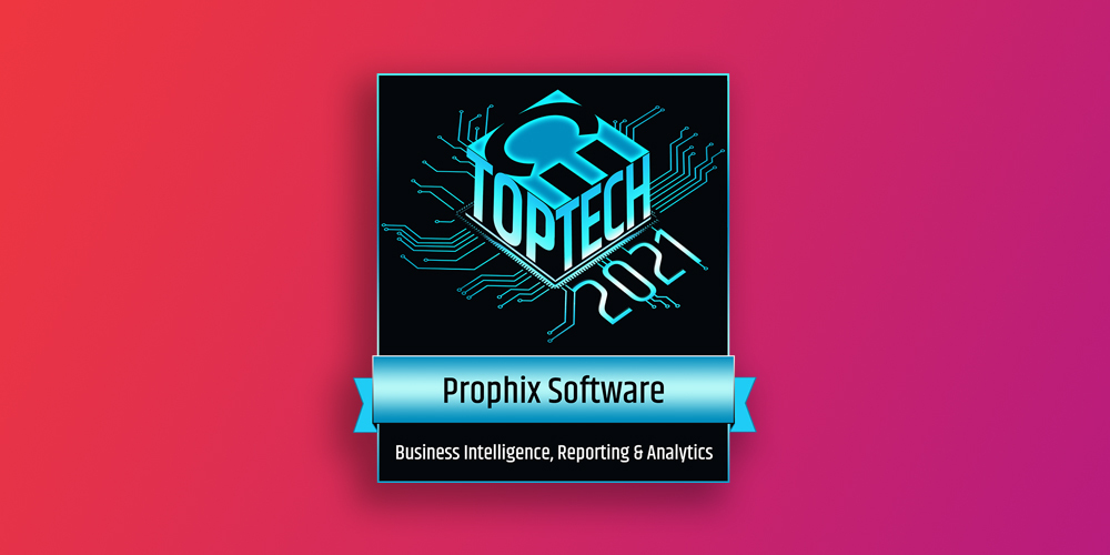 Prophix Software - Business Intelligence, Rapportage & Analyse - Top Tech 2021