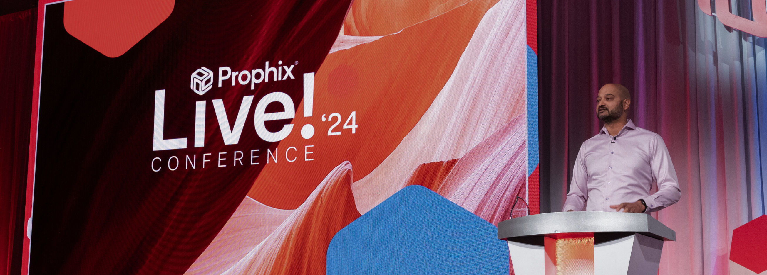 Unser CEO Alok bei Prophix Live 24