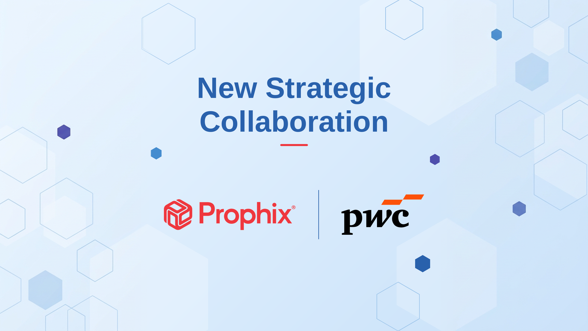 New Strategic Collaboration | Prophix | PWC