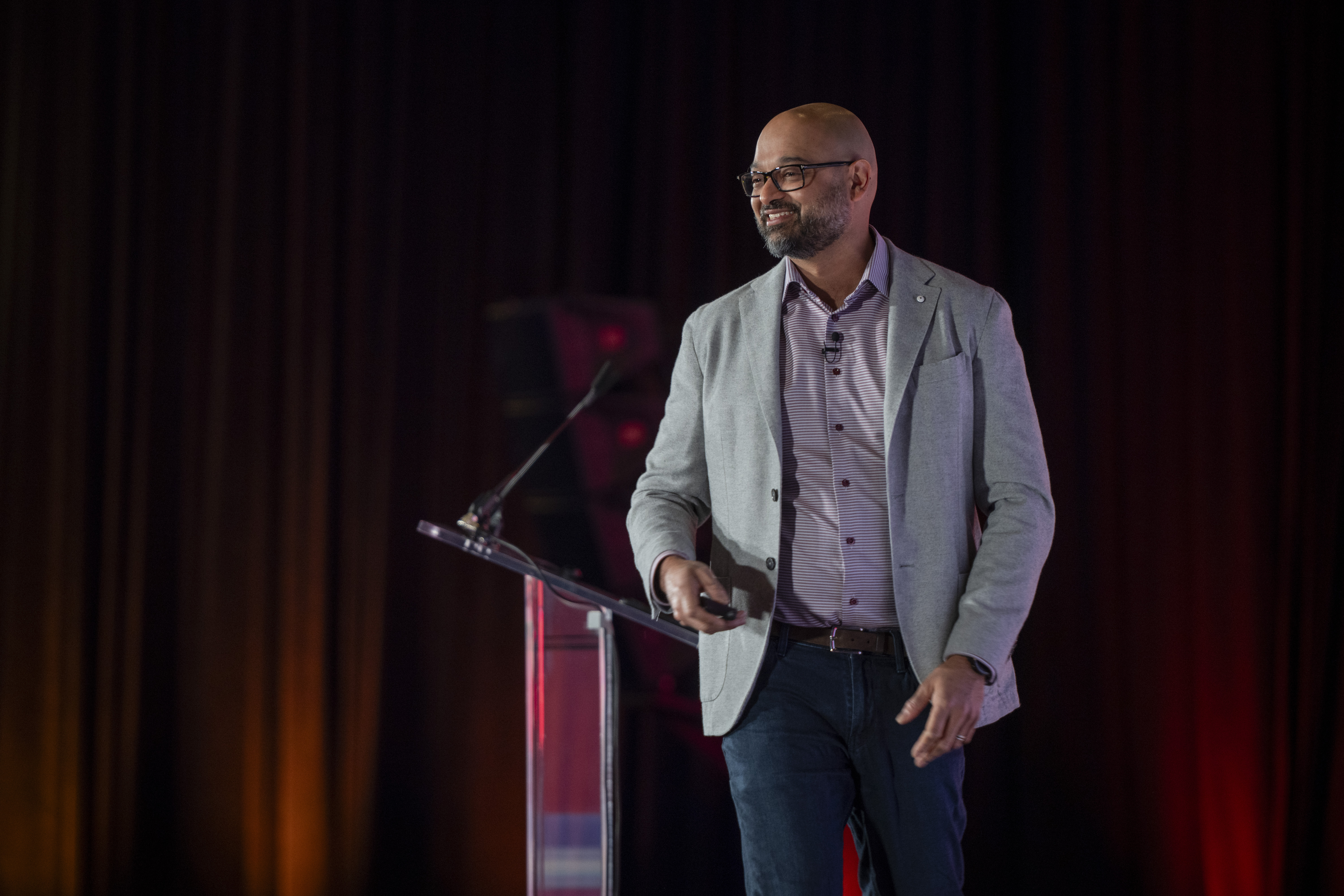 CEO Alok Ajmera speaking at Prophix Live Denver 2026