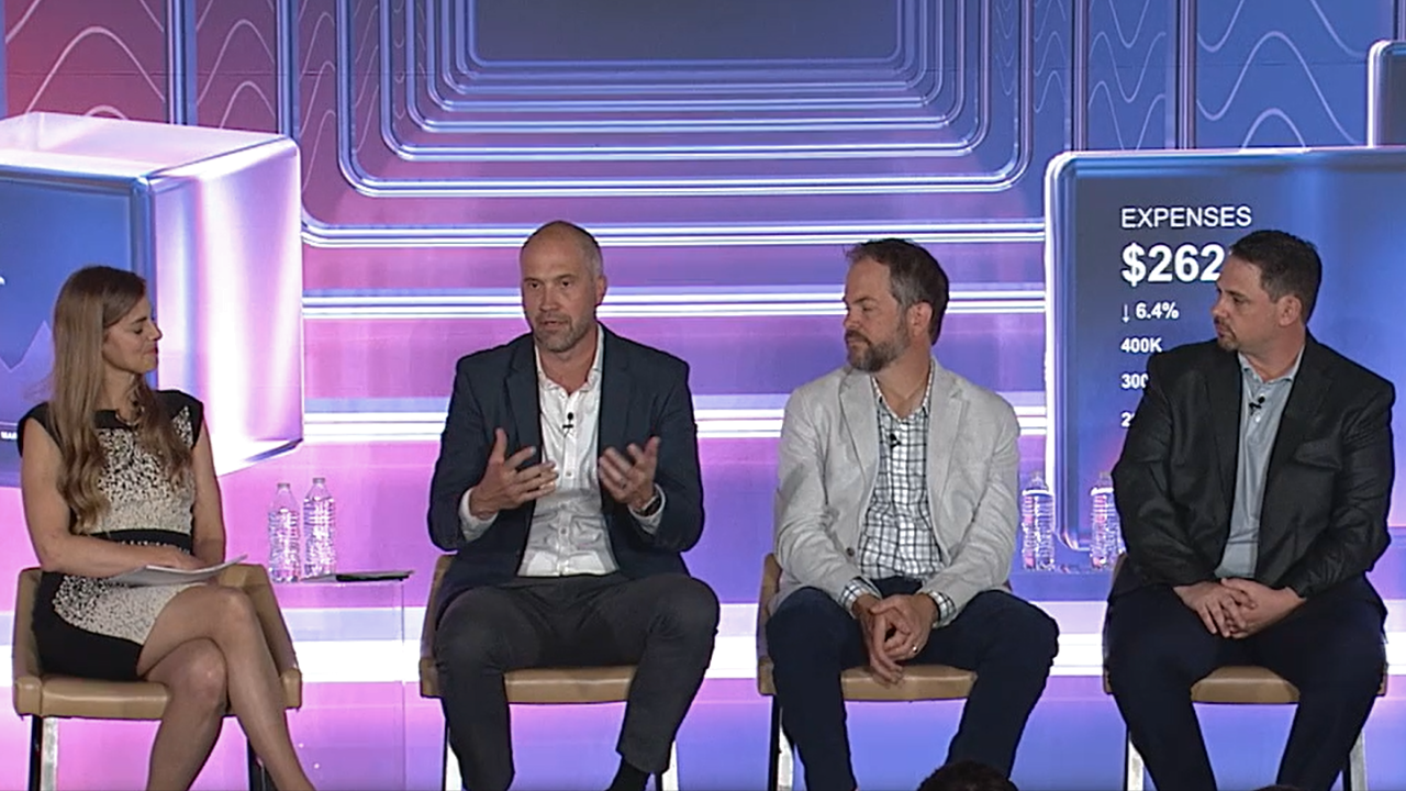 Panelists speaking at Prophix Live Denver 2026
