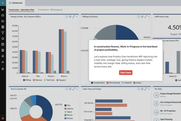 Construction Interactive Product Tour