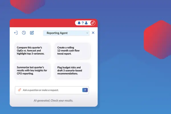 Prophix One™ Intelligence: AI Built for Finance