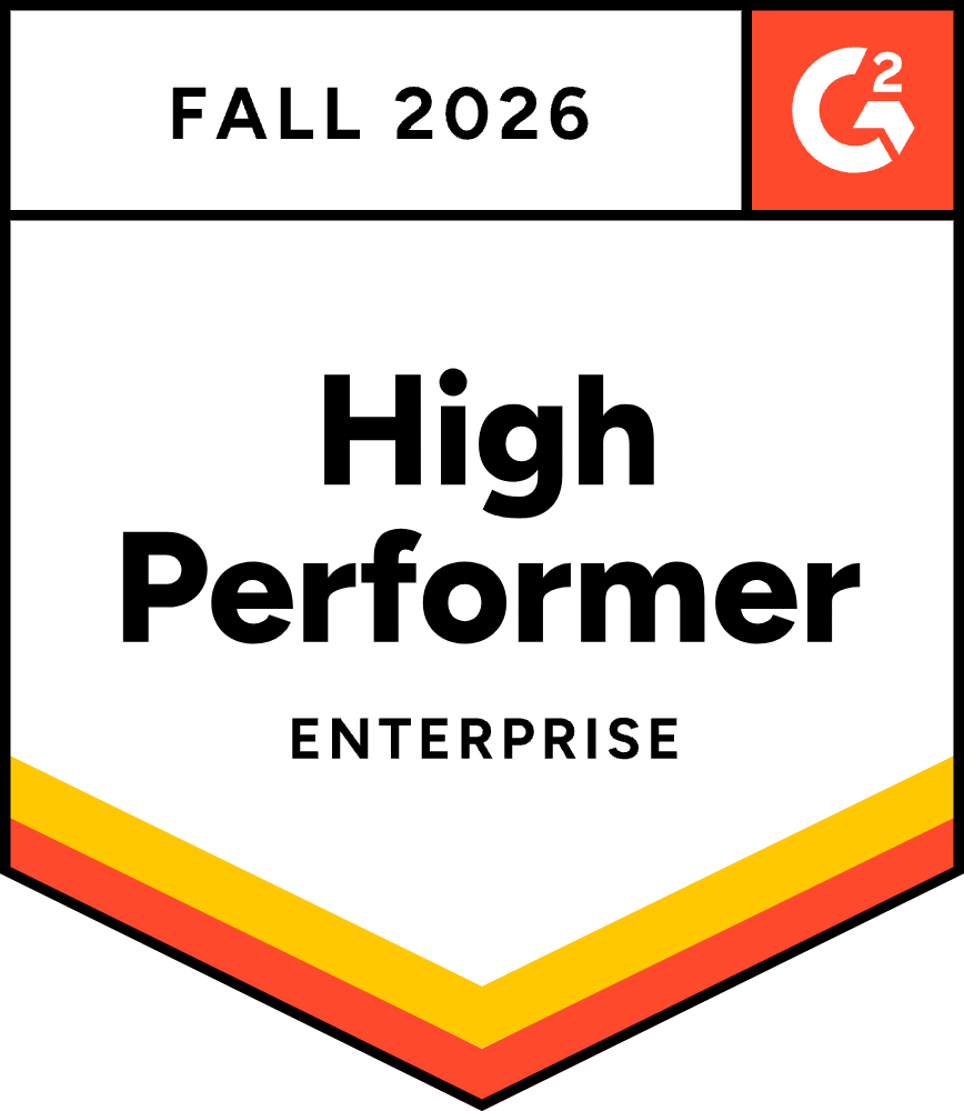 High Performer - Enterprise G2 Fall 2026